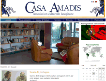 Tablet Screenshot of casa-amadis.org